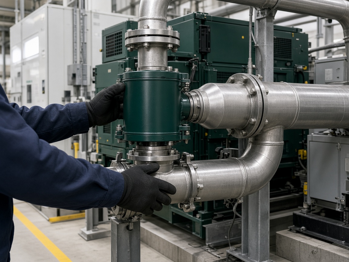 Mevcut jeneratöre SMOKECUT retrofit montajı